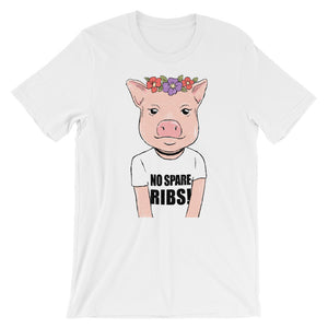 "No spare ribs" Women's T-Shirt