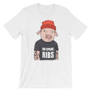 "No spare ribs" Mens T-Shirt