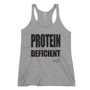 Protein Deficient Women's Racerback Tank