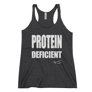 Protein Deficient Women's Racerback Tank