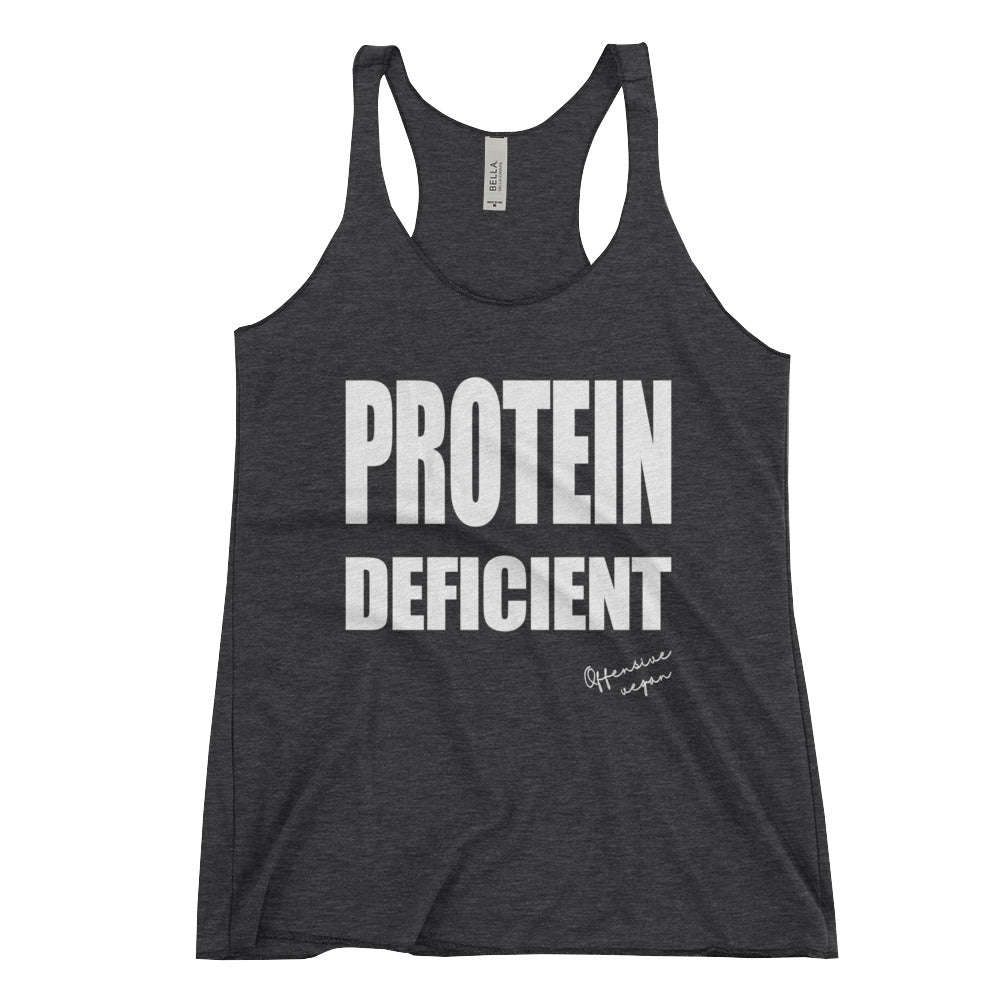 Protein Deficient Women's Racerback Tank